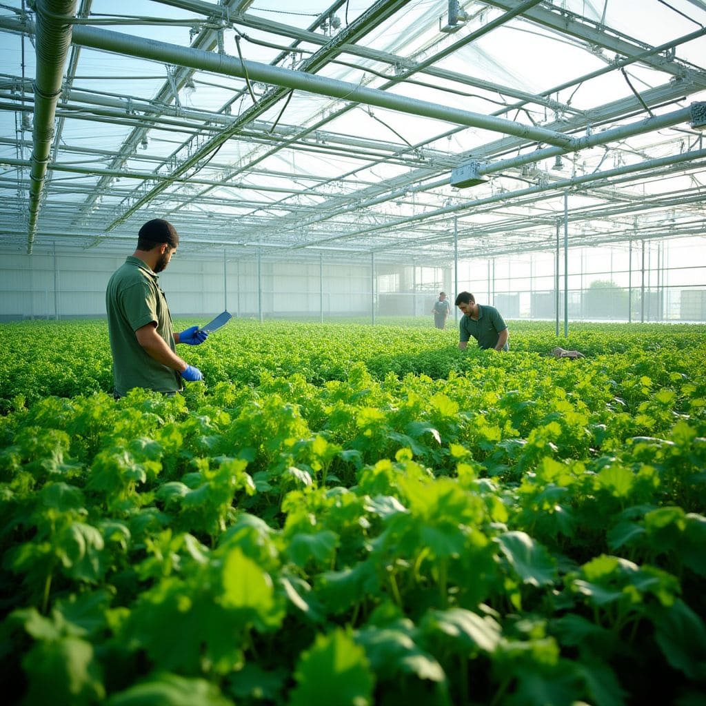 La nostra serra di produzione