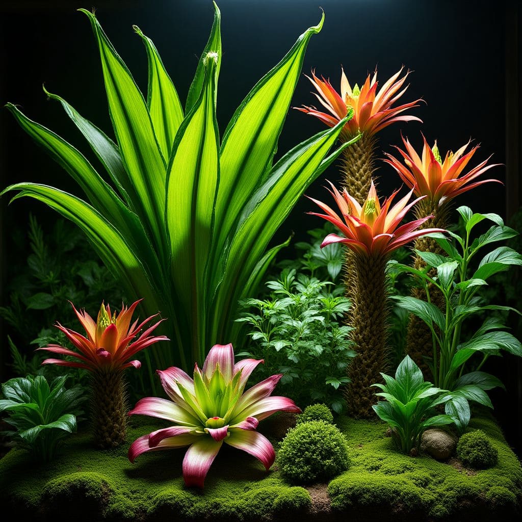 Collezione di piante rare