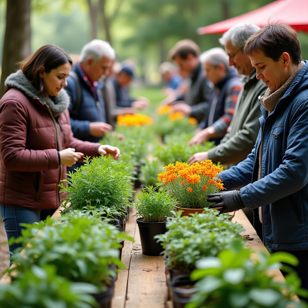 Evento di scambio piante