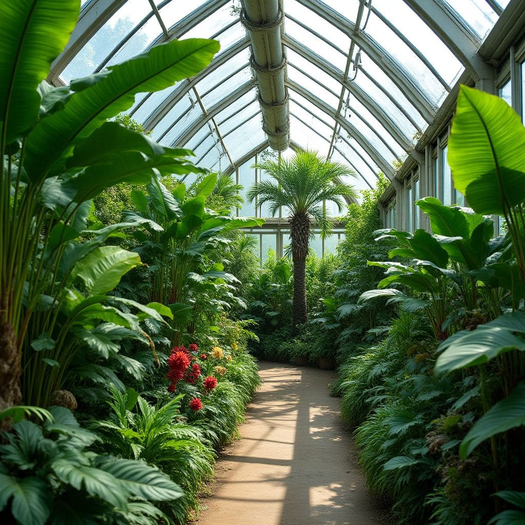 Collezione di piante rare ed esotiche